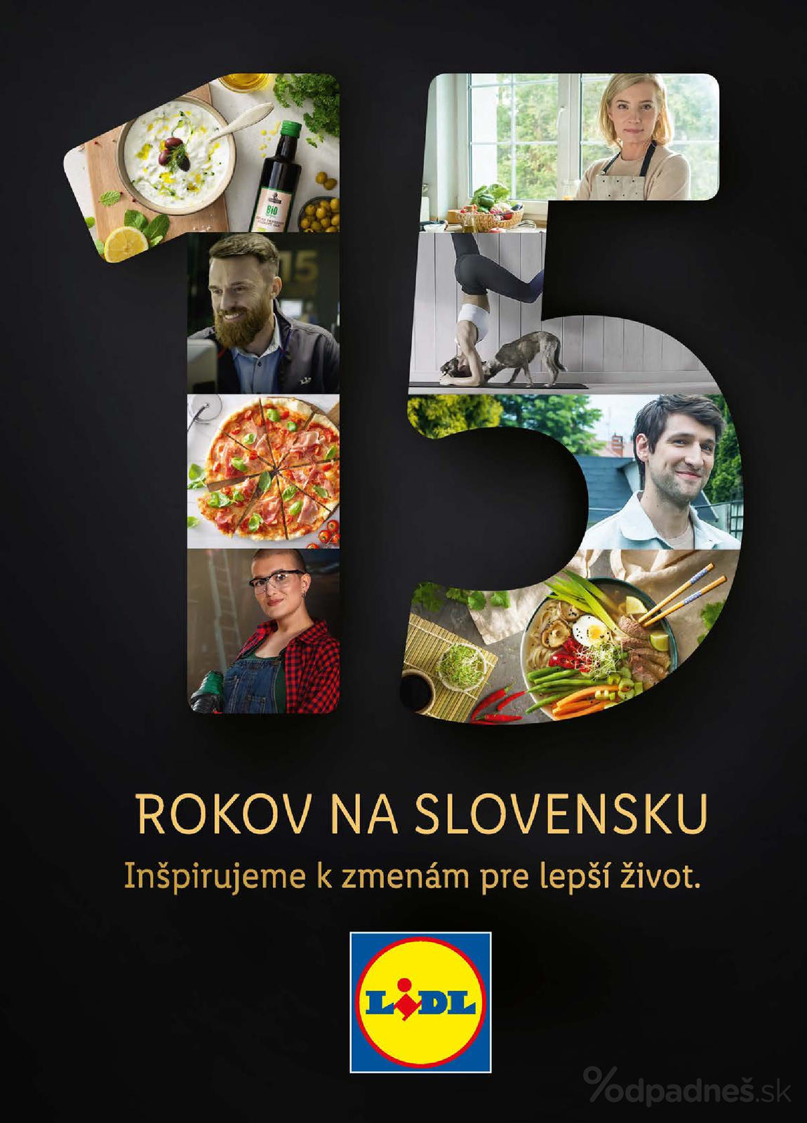 1. stránka Lidl letáku