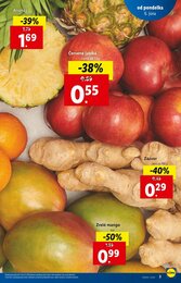 3. stránka Lidl letáku