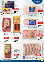 3. stránka Lidl letáku
