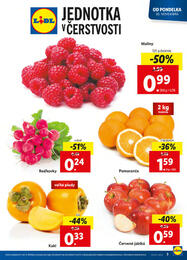 3. stránka Lidl letáku