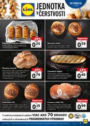 3. stránka Lidl letáku