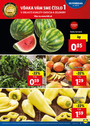 3. stránka Lidl letáku