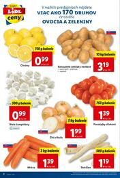 2. stránka Lidl letáku
