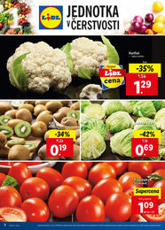 2. stránka Lidl letáku