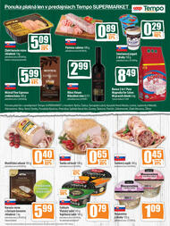 3. stránka Coop letáku