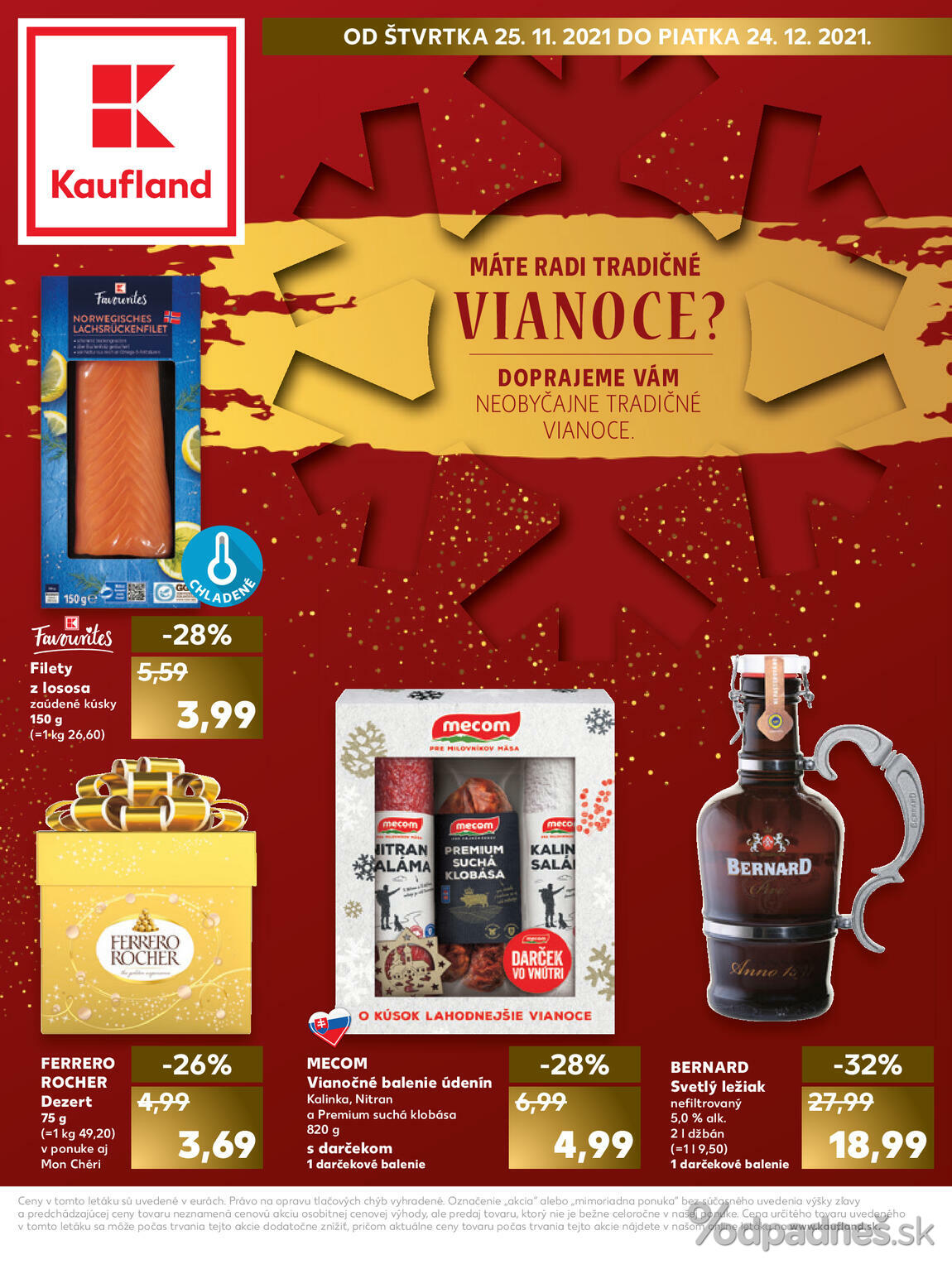 1. stránka Kaufland letáku