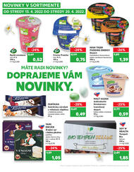2. stránka Kaufland letáku