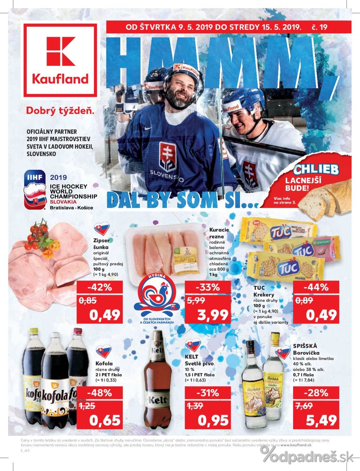 1. stránka Kaufland letáku