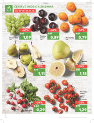 2. stránka Kaufland letáku
