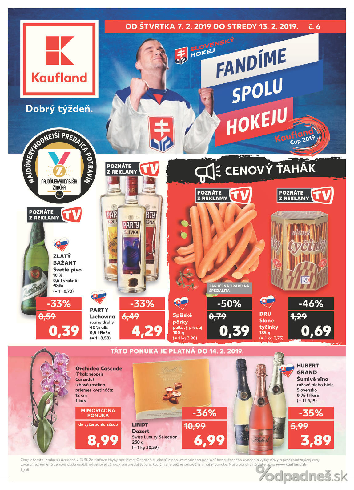 1. stránka Kaufland letáku