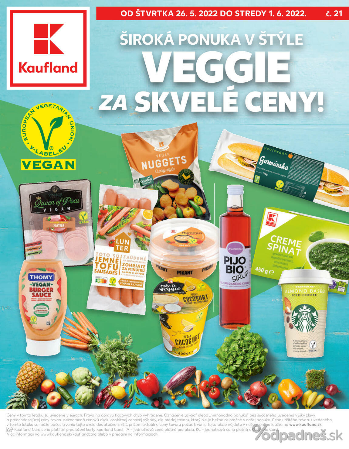 1. stránka Kaufland letáku
