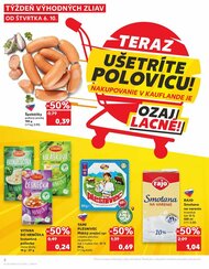 2. stránka Kaufland letáku