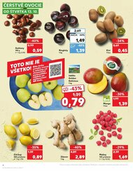 4. stránka Kaufland letáku