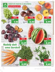 2. stránka Kaufland letáku