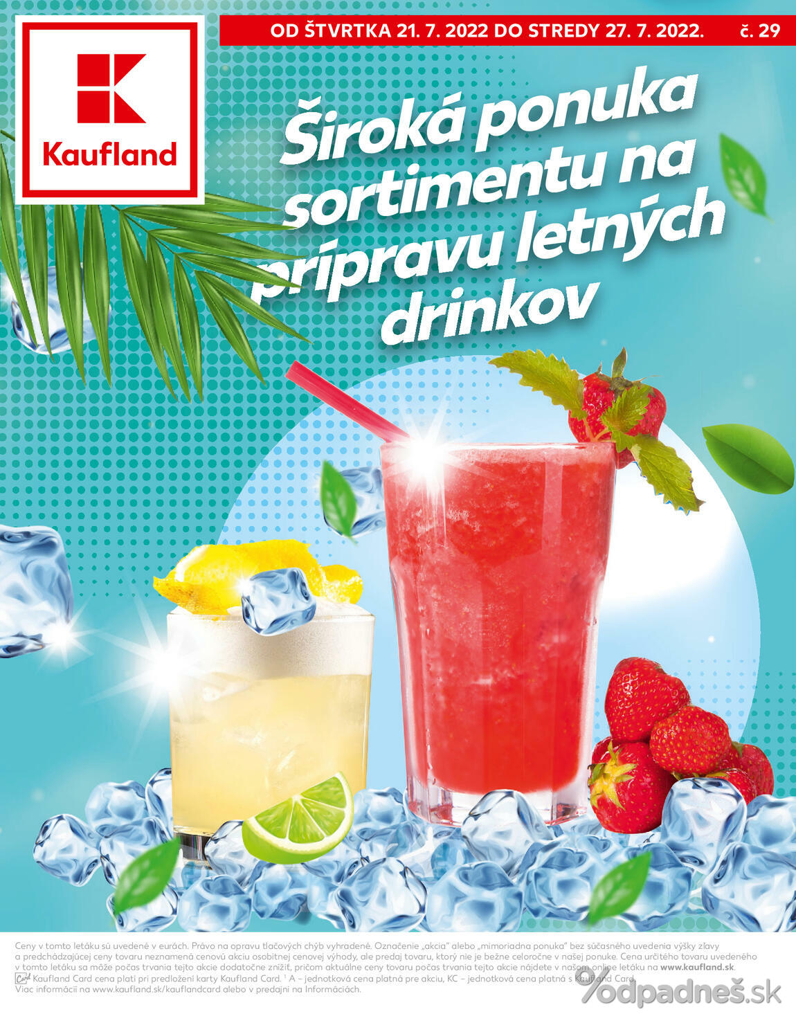 1. stránka Kaufland letáku