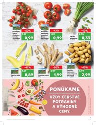 3. stránka Kaufland letáku