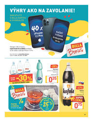 21. stránka Billa letáku