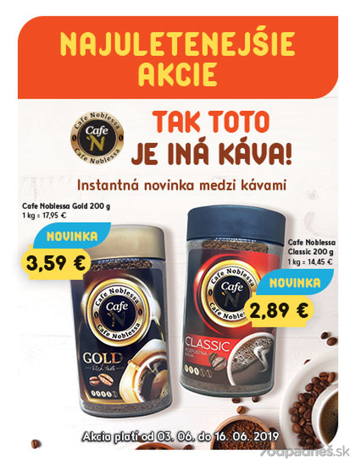 1. stránka CBA letáku