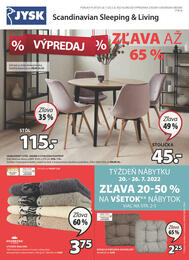 2. stránka Jysk letáku