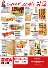 4. stránka IDEA nábytok letáku