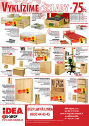 4. stránka IDEA nábytok letáku