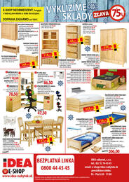 4. stránka IDEA nábytok letáku