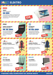 3. stránka OKAY elektro letáku