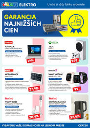 3. stránka OKAY elektro letáku