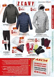 3. stránka Exisport letáku