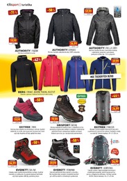 2. stránka Exisport letáku