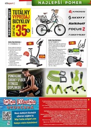 6. stránka Exisport letáku