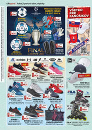6. stránka Exisport letáku