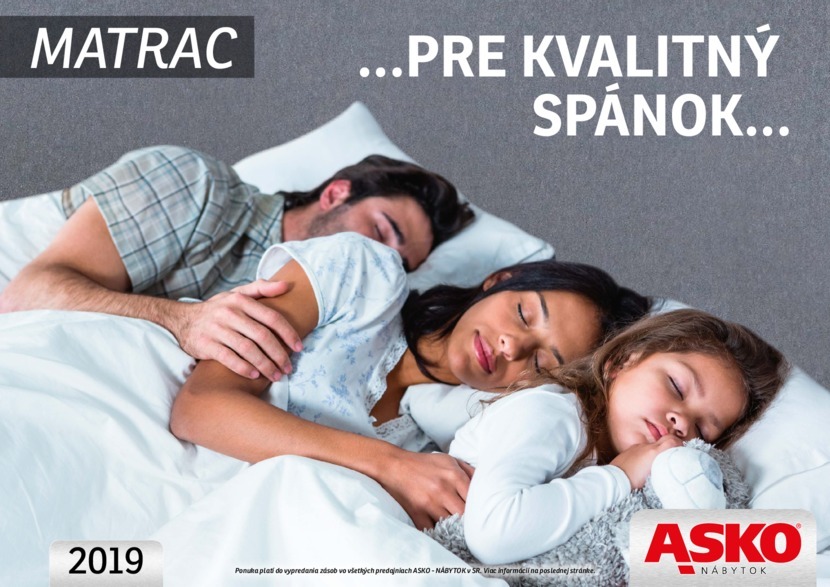 1. stránka Asko nábytok letáku