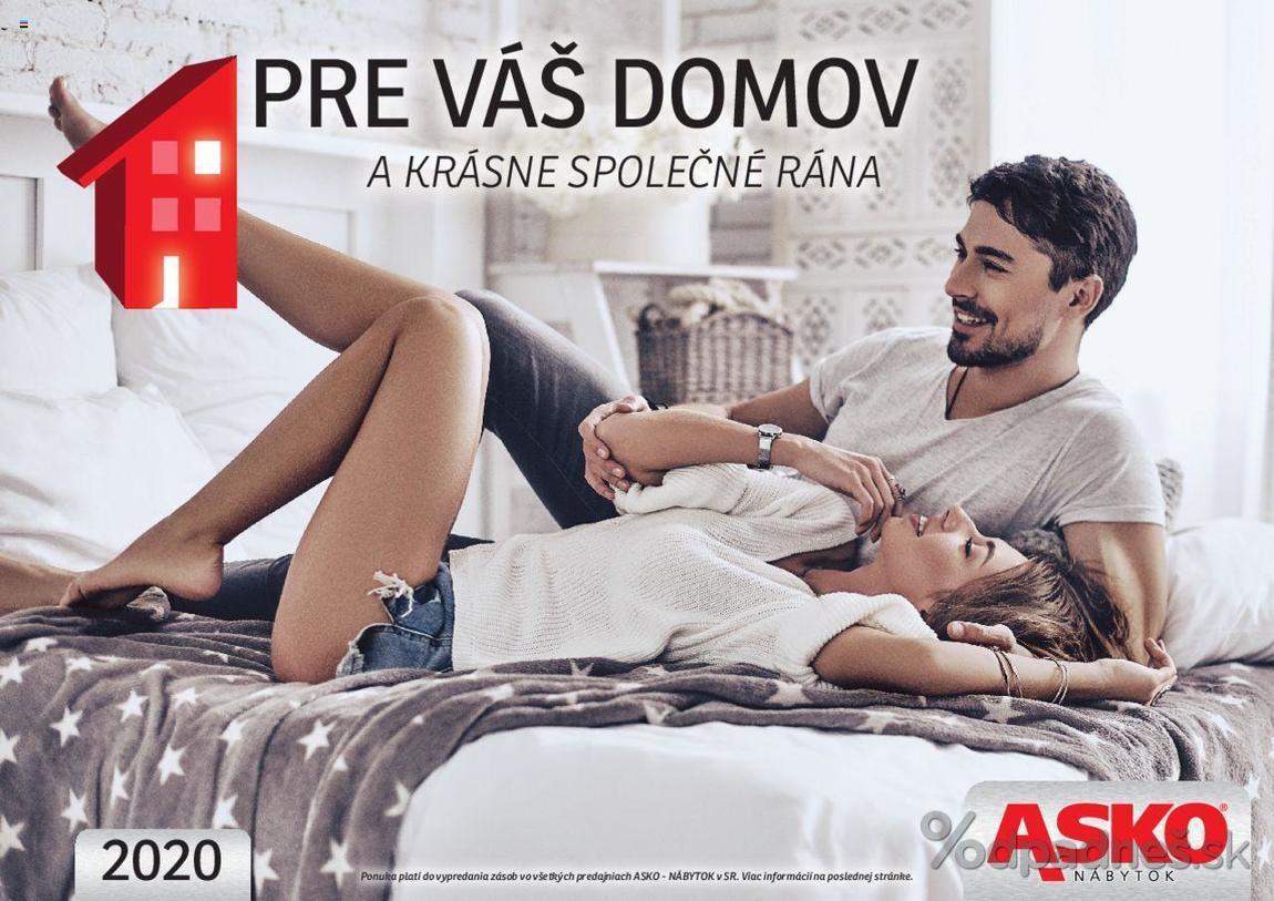 1. stránka Asko nábytok letáku