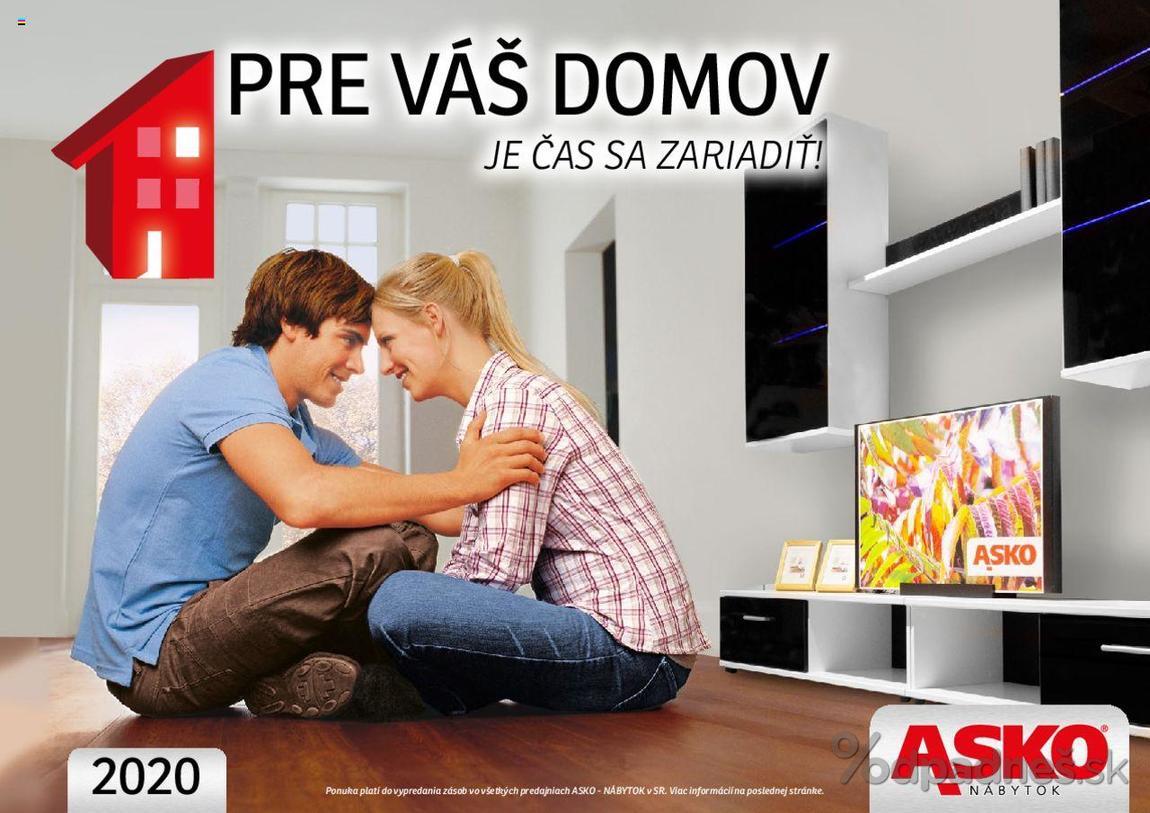 1. stránka Asko nábytok letáku