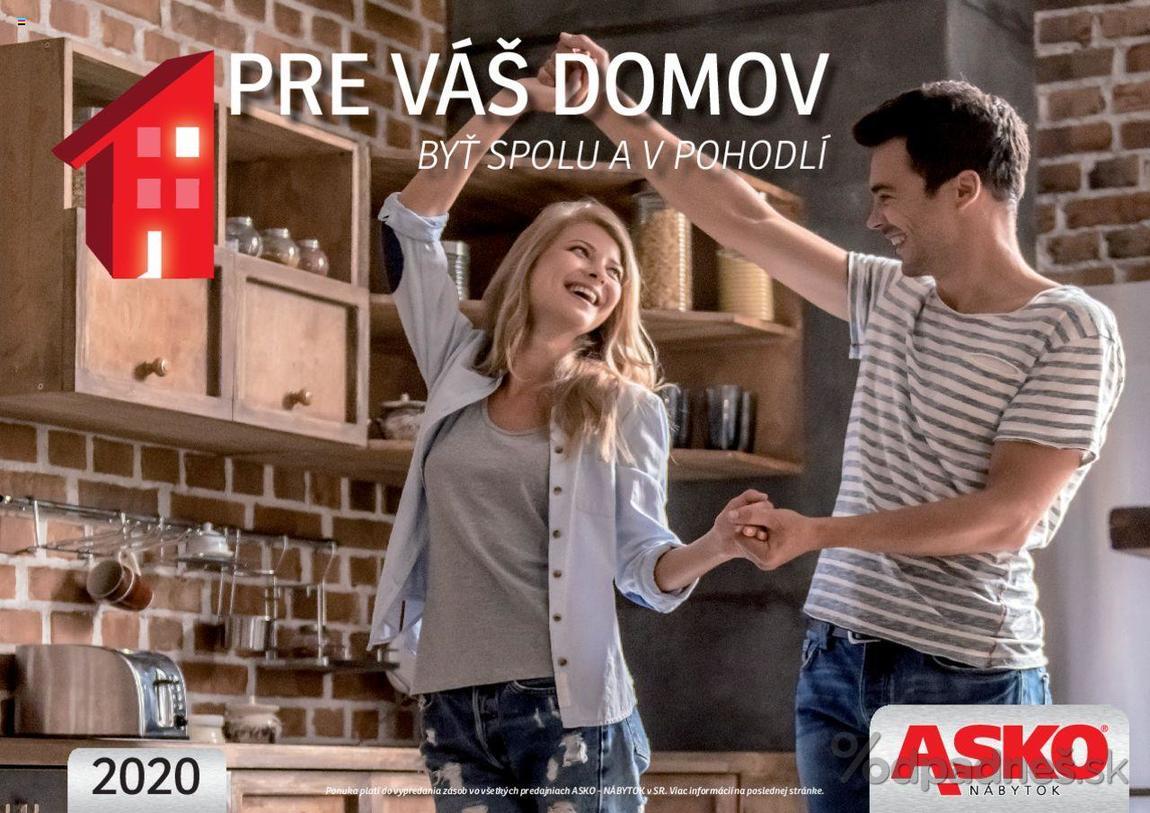 1. stránka Asko nábytok letáku