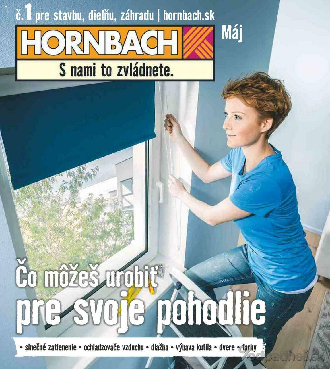 1. stránka Hornbach letáku