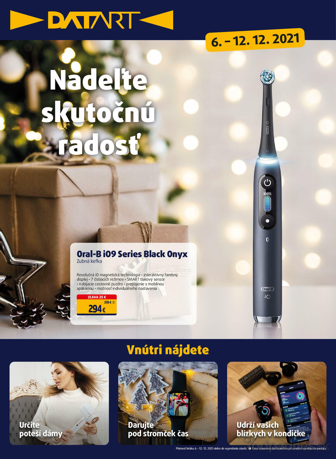 1. stránka Datart letáku