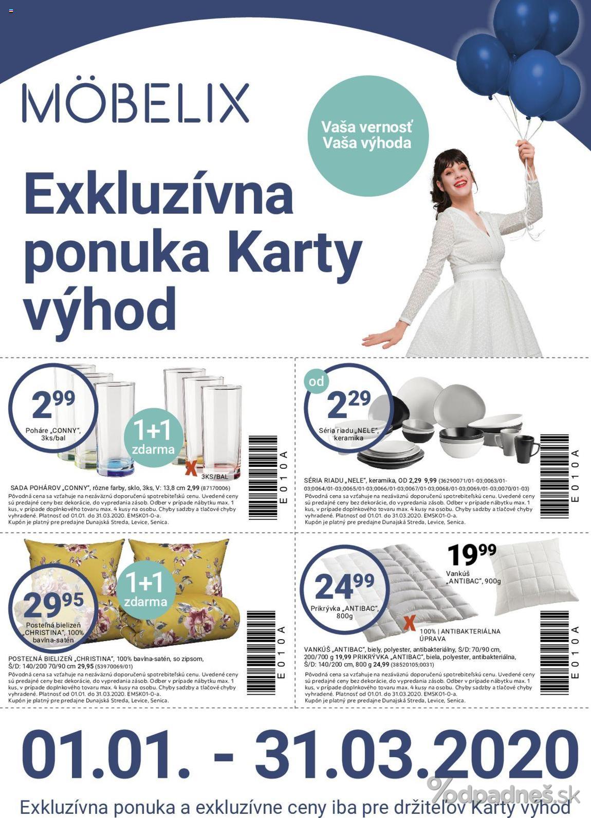 1. stránka Mobelix letáku
