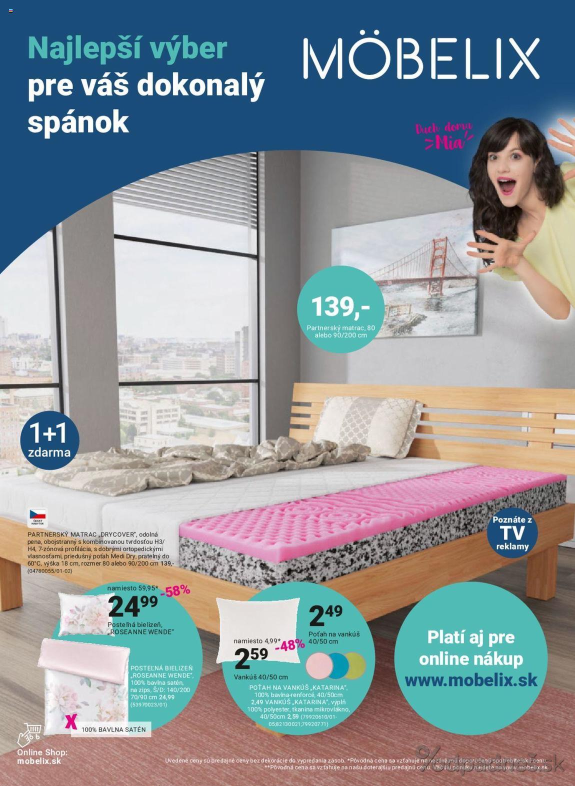 1. stránka Mobelix letáku