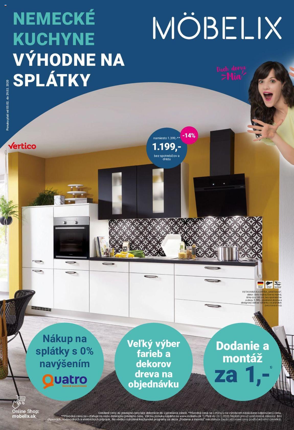 1. stránka Mobelix letáku