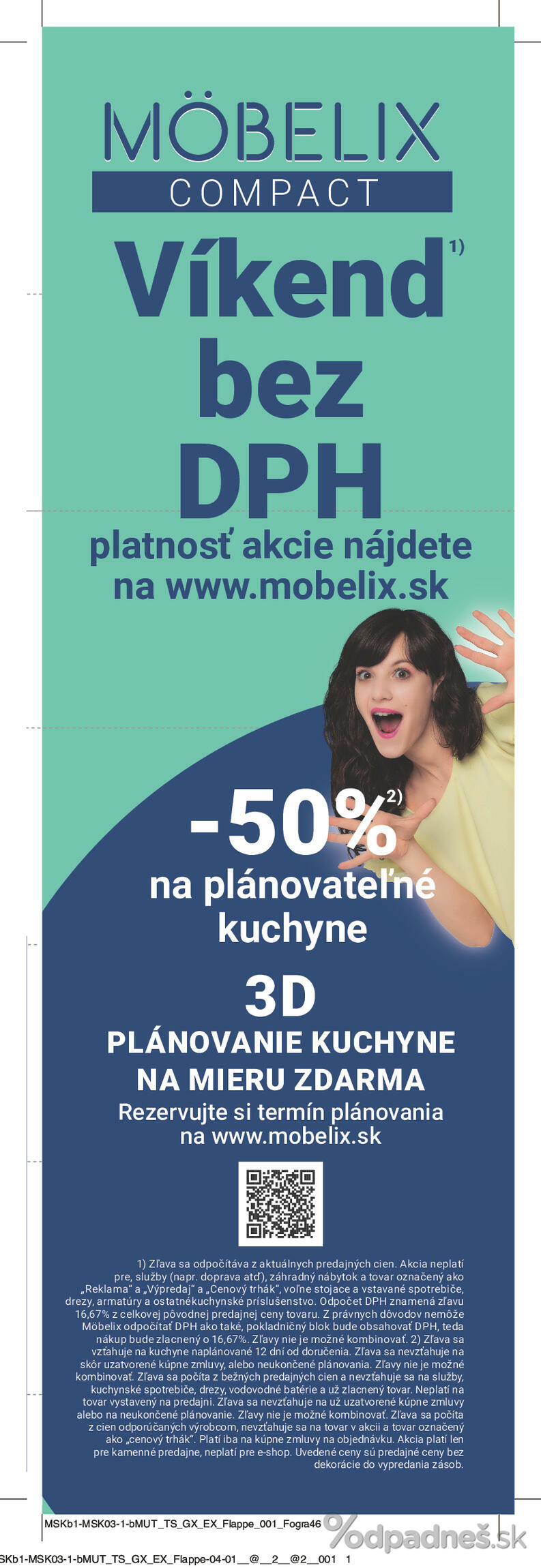 1. stránka Mobelix letáku