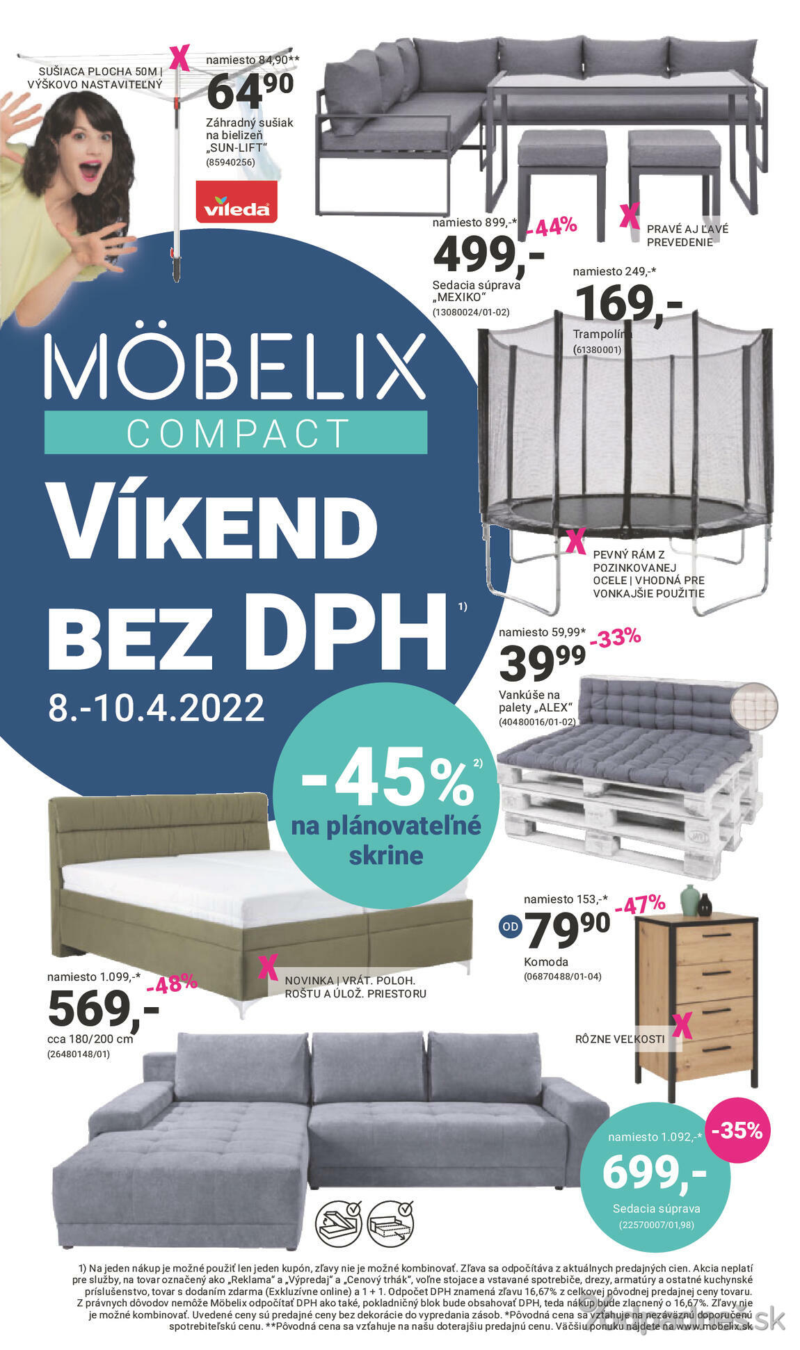 1. stránka Mobelix letáku