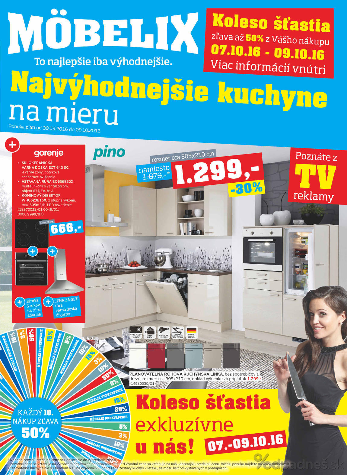 1. stránka Mobelix letáku