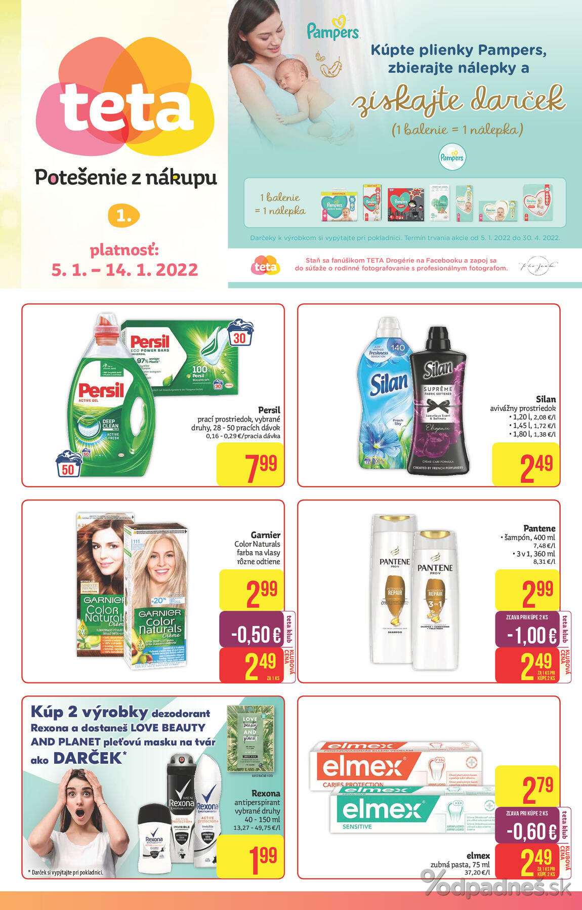 1. stránka Teta Drogerie letáku