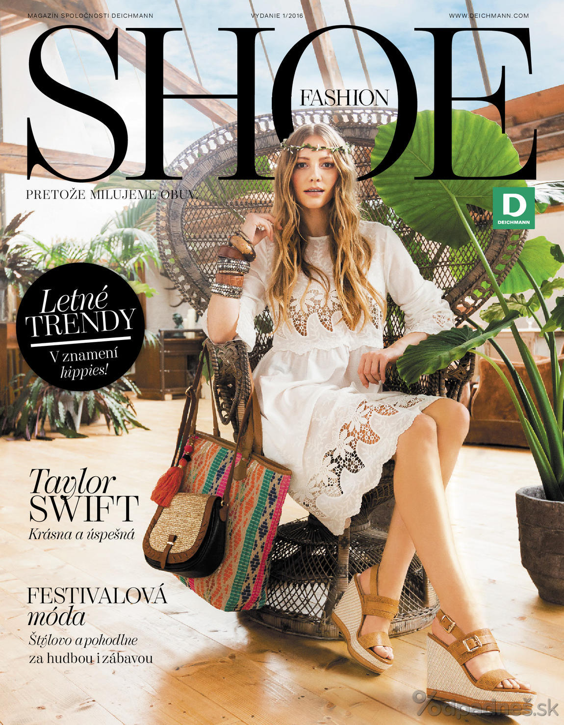 1. stránka Deichmann letáku