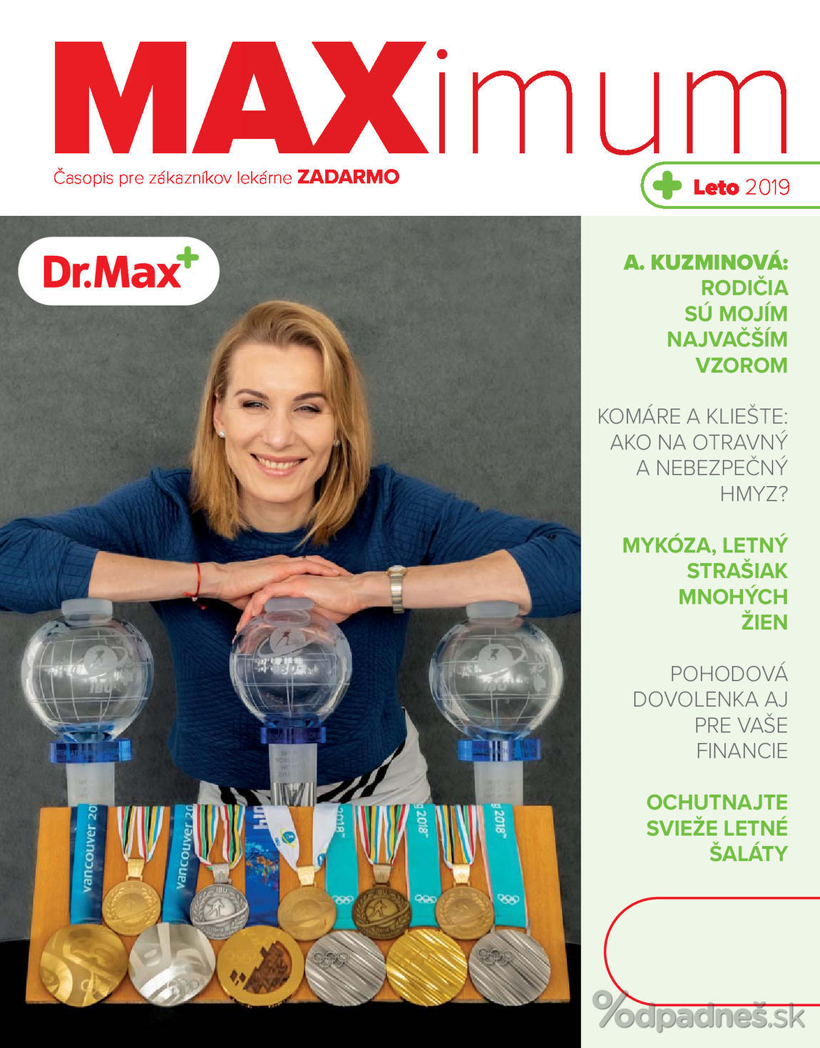 1. stránka Dr. Max letáku