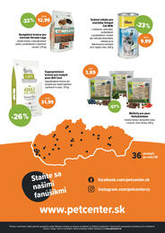 8. stránka Pet Center letáku
