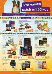 3. stránka Pet Center letáku