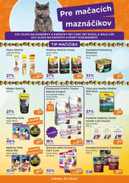 5. stránka Pet Center letáku